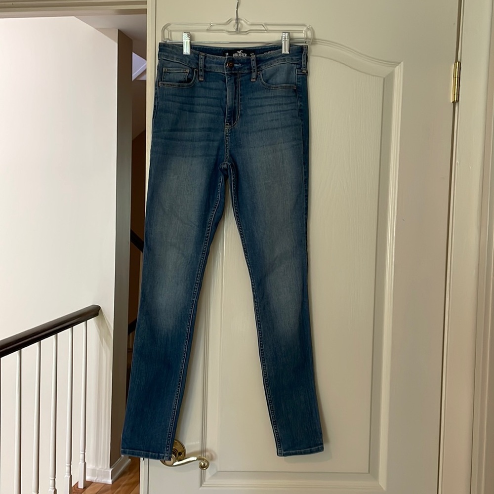 Hollister high rise super skinny denim jeans 5R
